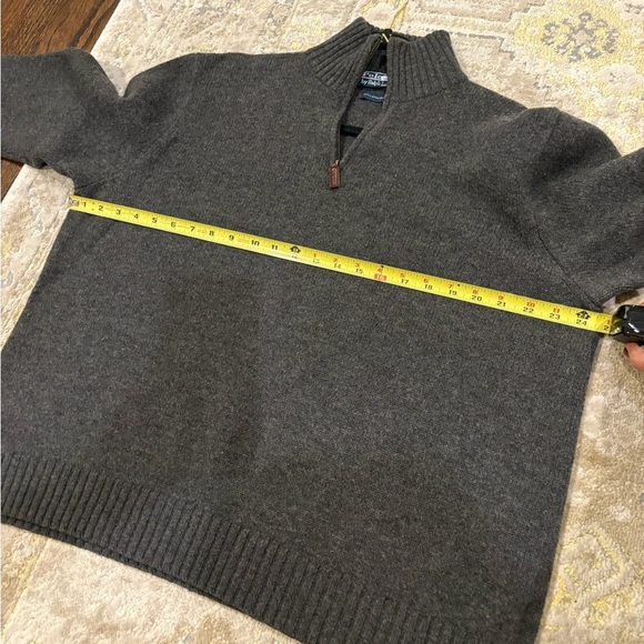Polo Ralph Lauren Lambswool 1/4 Zip Sweater - Picture 6 of 9